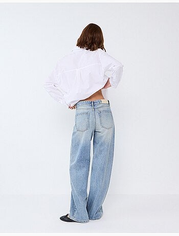 Vaqueros de pierna ancha, mo fashion