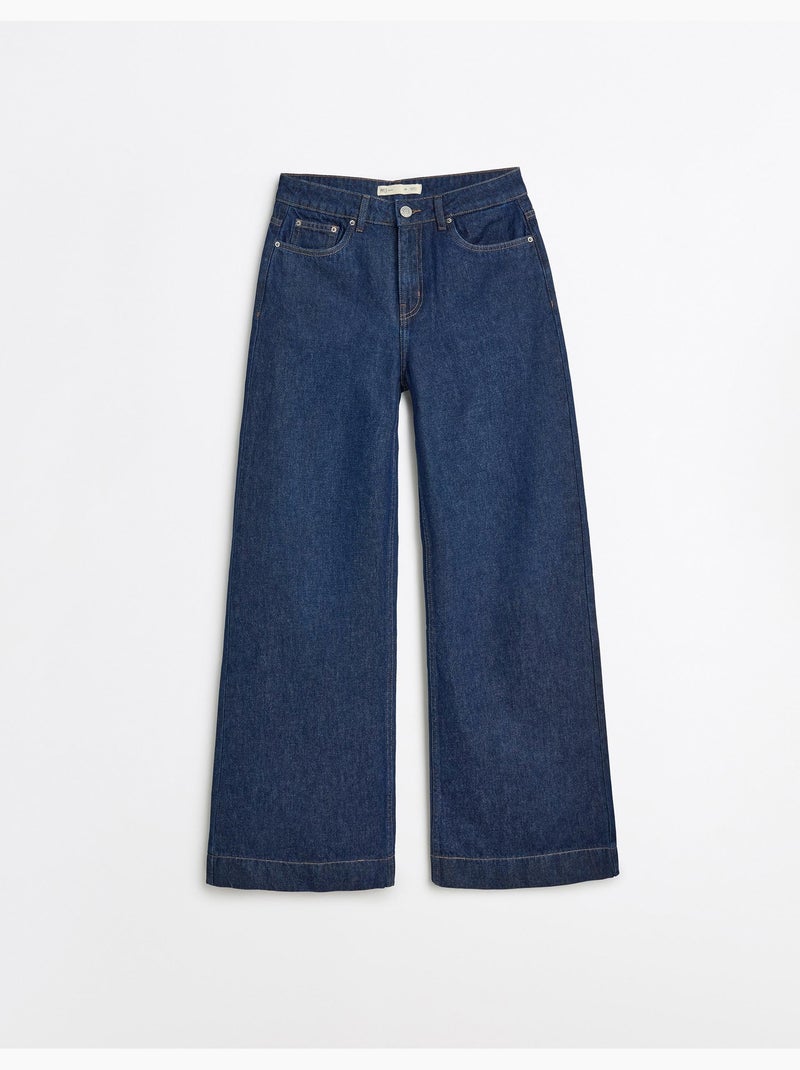Vaqueros de pierna ancha, MO Fashion Azul - Kiabi
