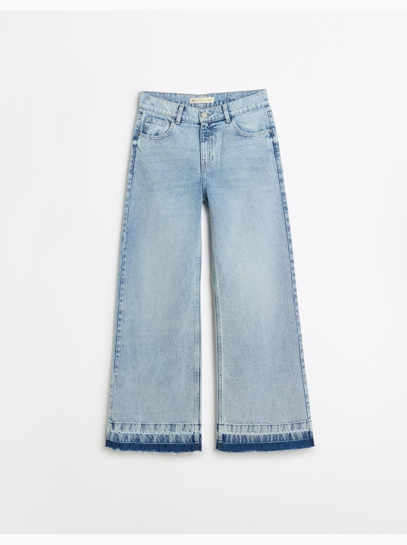 Vaqueros de pierna ancha, MO Fashion Azul - Kiabi