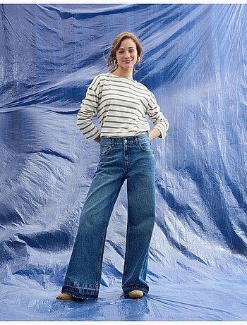 Vaqueros de pierna ancha, MO Fashion