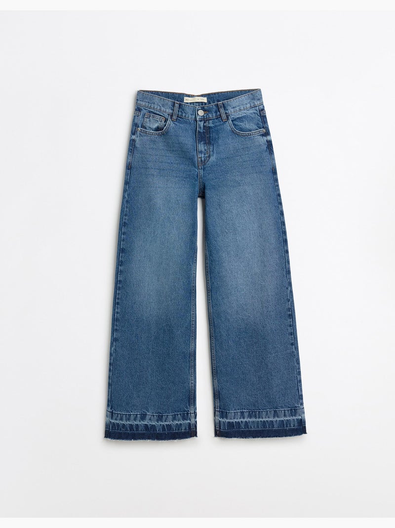 Vaqueros de pierna ancha, MO Fashion Azul - Kiabi