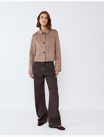 Vaqueros de pierna ancha, mo fashion