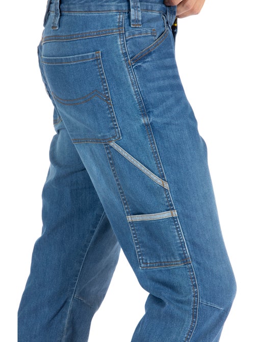 Vaqueros de trabajo JOBL Fibreflex® de denim ligero con múltiples bolsillos - Kiabi