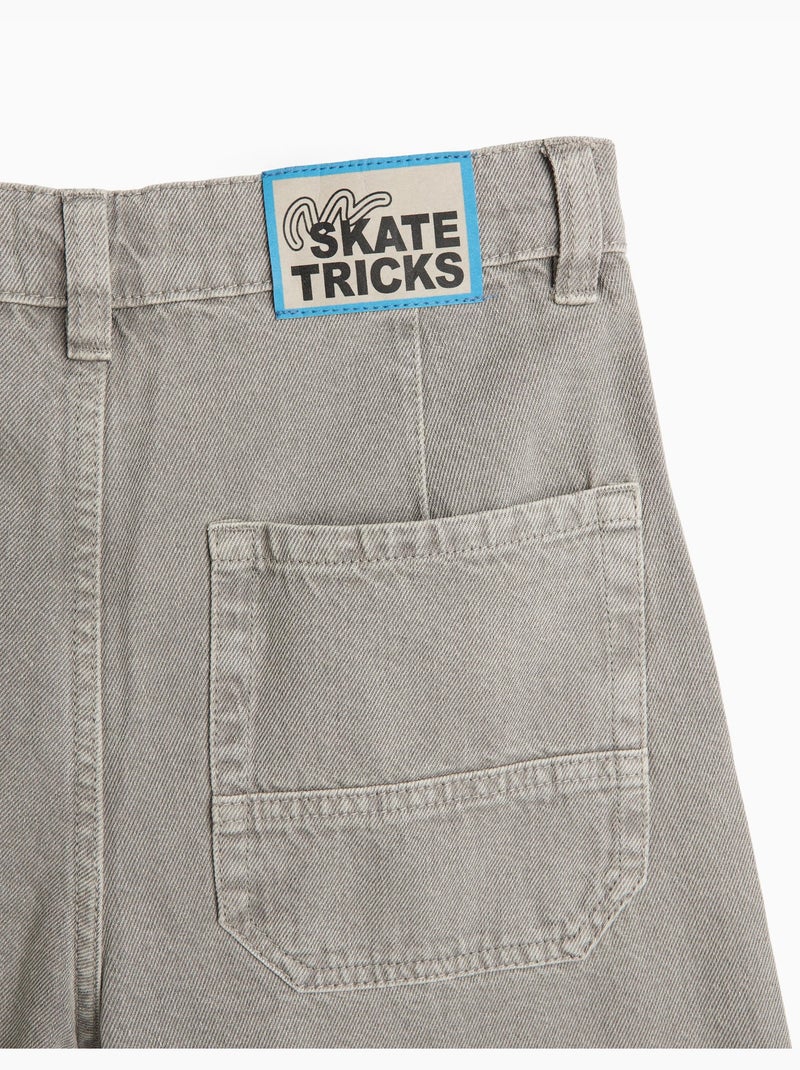 Vaqueros 'loose fit', mo fashion Gris - Kiabi
