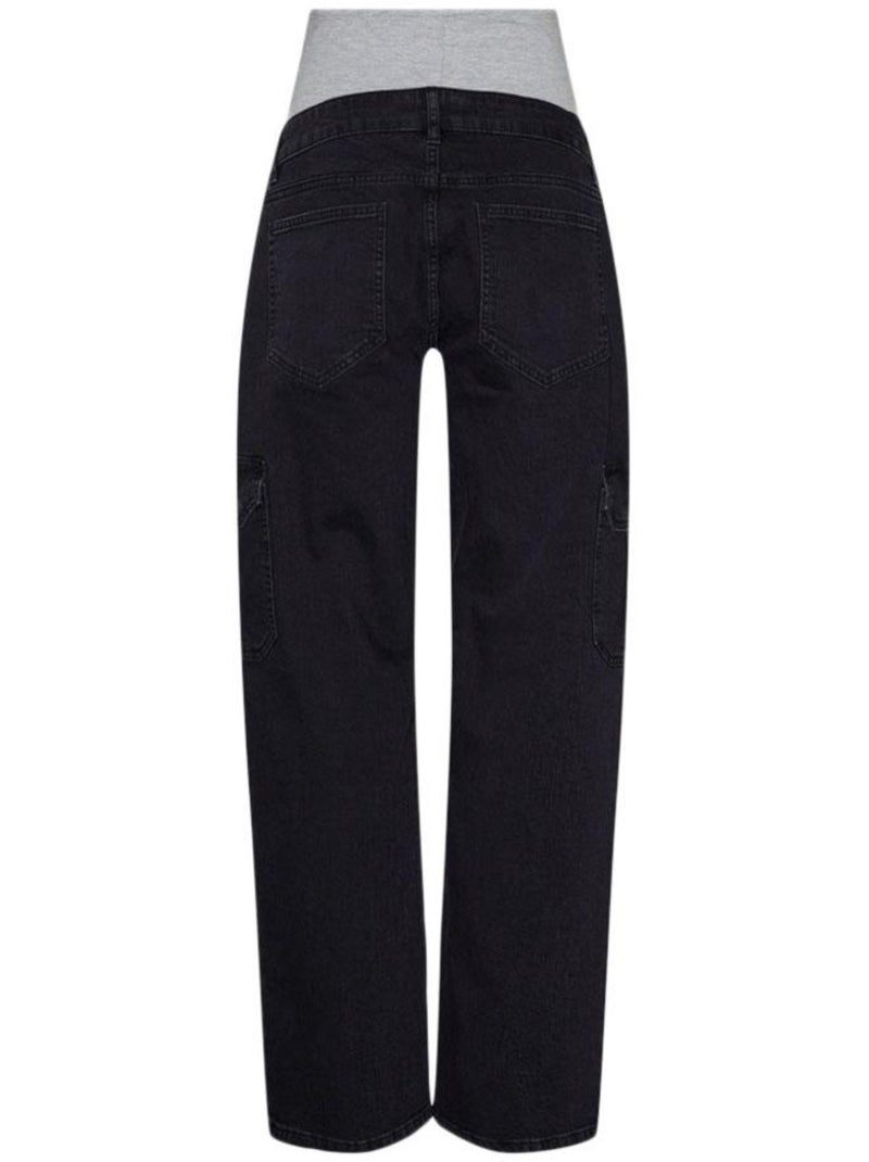 Vaqueros Mamalicious para Mujer Negro - Kiabi