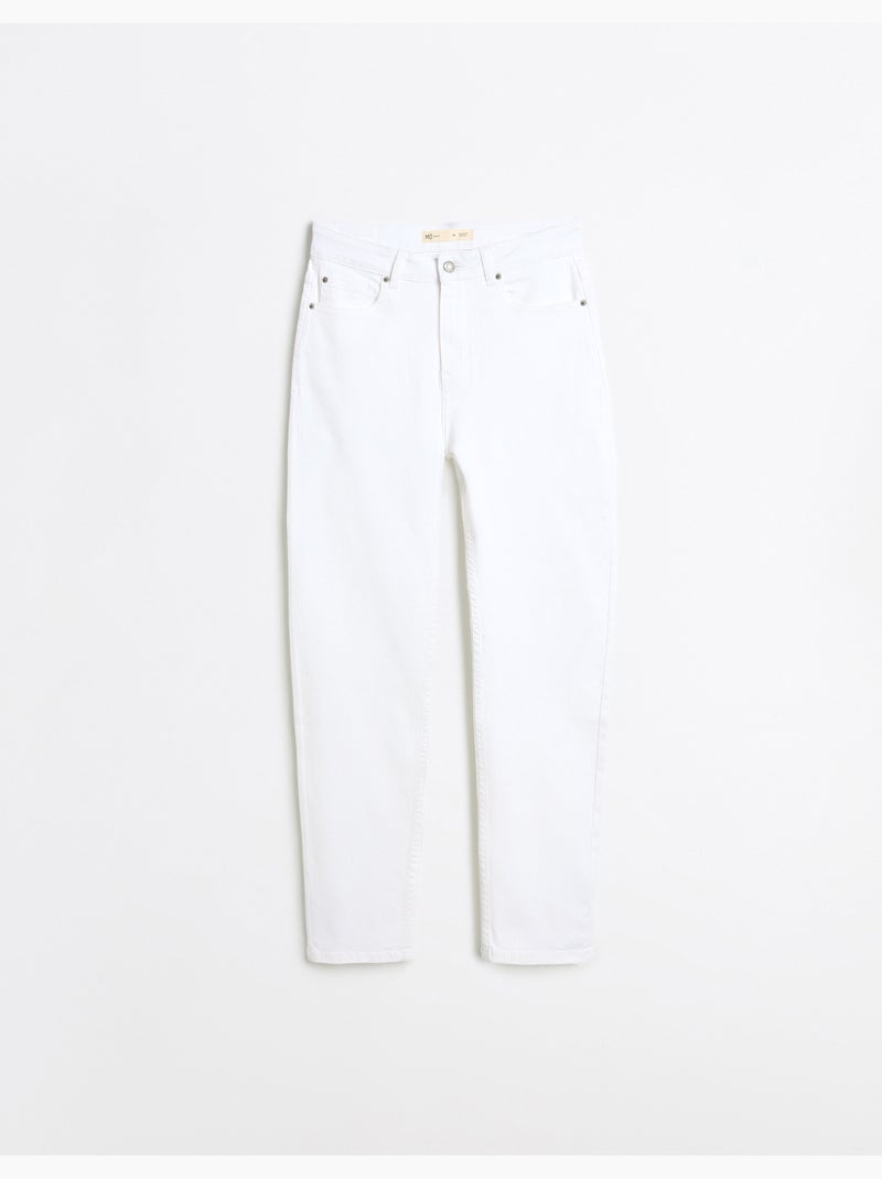 Vaqueros 'Mom Fit', MO Fashion Blanco - Kiabi