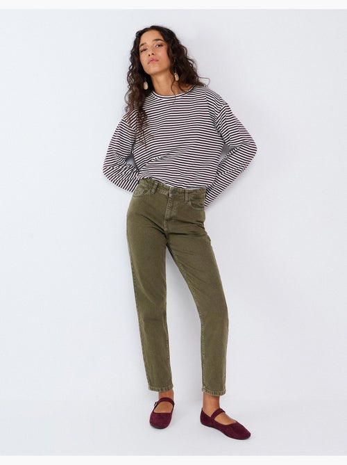 Vaqueros mom fit, mo fashion - Kiabi Vaqueros mom fit, mo fashion - Kiabi