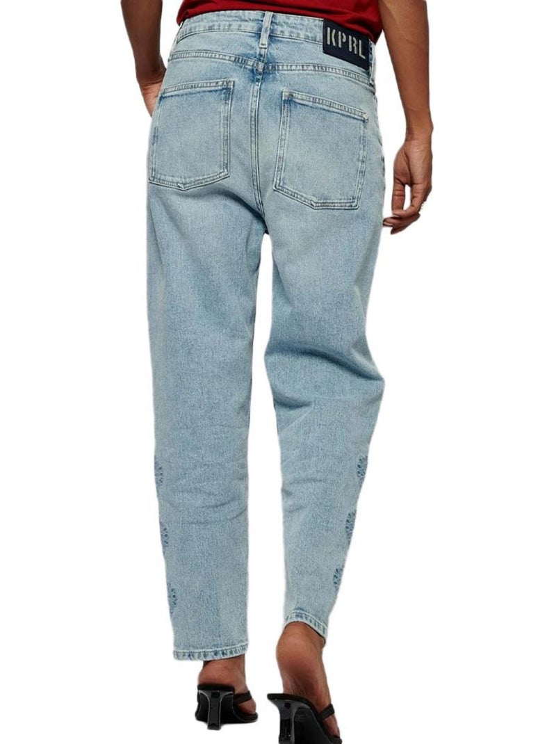 Vaqueros Mom Fit para Mujer Kaporal Azul - Kiabi