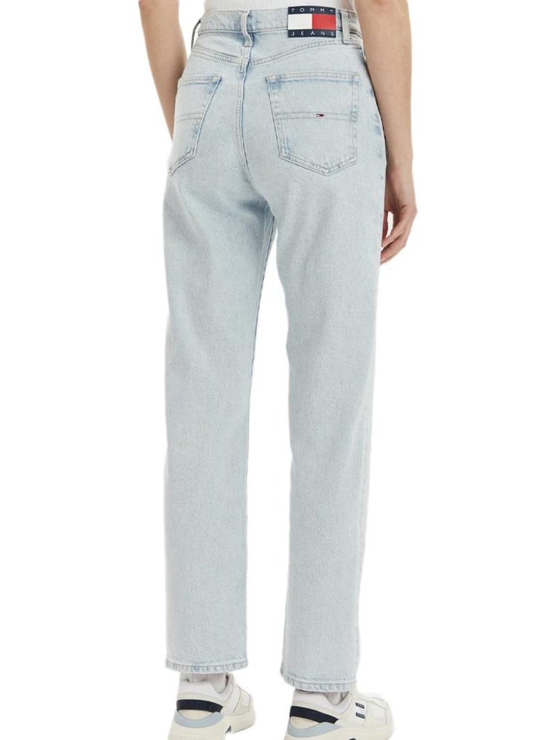 Vaqueros Mom Fit para Mujer Tommy Hilfiger Azul - Kiabi