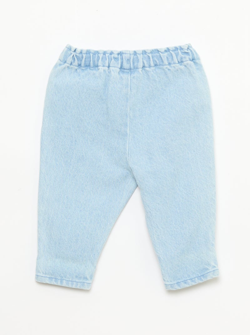 Vaqueros paperbag 'Disney' Azul - Kiabi