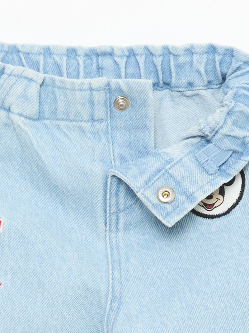 Vaqueros paperbag 'Disney' Azul - Kiabi