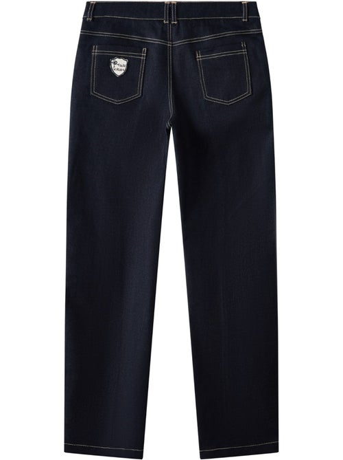 Vaqueros para niño | Corte chino | Denim azul oscuro | SAINCLAIR - Kiabi