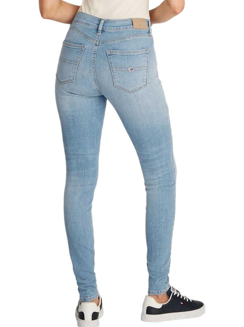 Vaqueros pitillo de mujer tommy hilfiger Azul - Kiabi