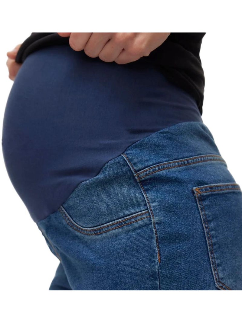 Vaqueros pitillo premamá Mamalicious para mujer Azul - Kiabi
