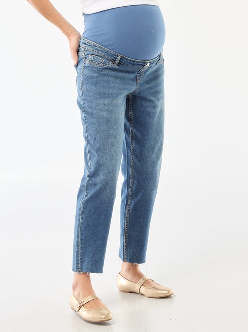 Vaqueros premamá corte mom - Kiabi