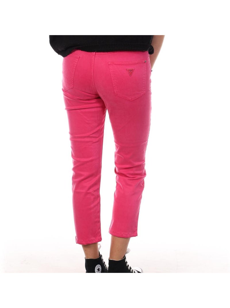 Vaqueros Rectos para Mujer Guess Rosa - Kiabi