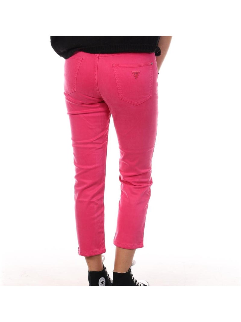 Vaqueros rectos para mujer guess Rosa - Kiabi