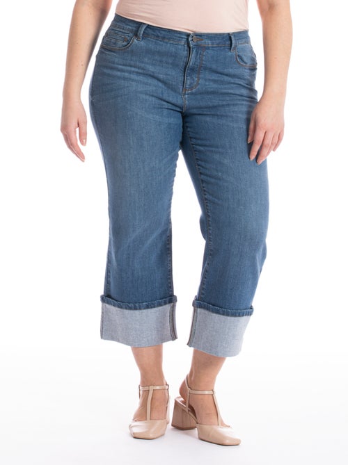 Vaqueros regular con maxi solapa OBHEM1 'OBER' - Kiabi