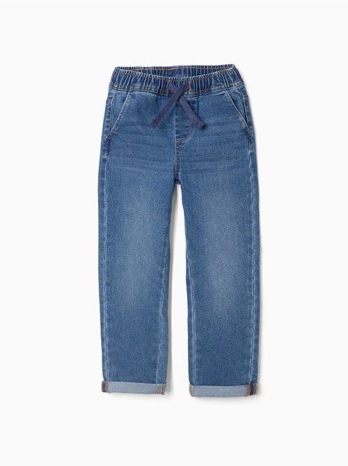 Vaqueros slim fit con cordón - Kiabi