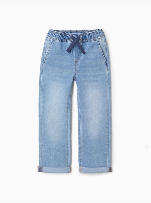 Vaqueros slim fit con cordón - Kiabi
