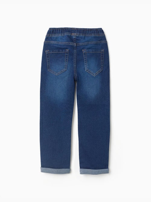 Vaqueros slim fit con cordón - Kiabi Vaqueros slim fit con cordón - Kiabi