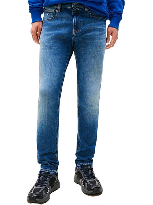Vaqueros Slim Fit de Hombre Tommy Hilfiger - Kiabi Vaqueros Slim Fit de Hombre Tommy Hilfiger - Kiabi