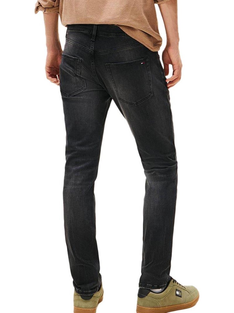 Vaqueros Slim Fit Tommy Hilfiger para Hombre Negro - Kiabi