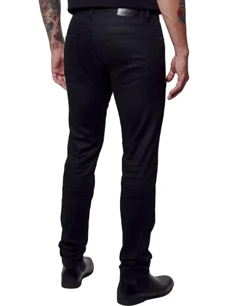 Vaqueros slim para hombre Kaporal DARK Negro - Kiabi