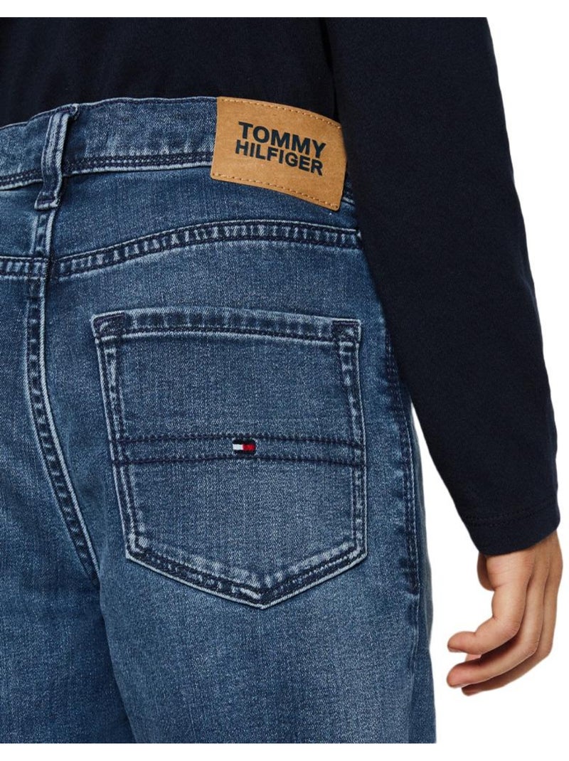 Vaqueros slim para niño Tommy Hilfiger Azul - Kiabi