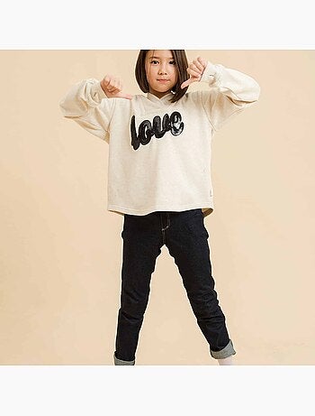 Vaqueros Slim Stretch Denim Azul Oscuro para Niña | MORGAN