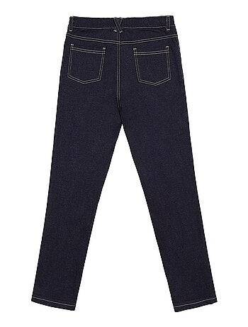 Vaqueros Slim Stretch Denim Azul Oscuro para Niña | MORGAN