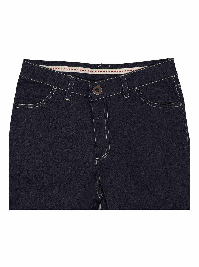 Vaqueros Slim Stretch Denim Azul Oscuro para Niña | MORGAN Azul oscuro - Kiabi