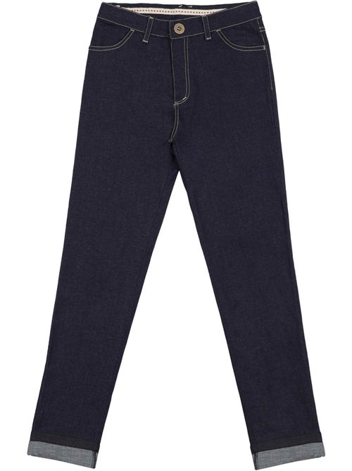 Vaqueros Slim Stretch Denim Azul Oscuro para Niña | MORGAN - Kiabi