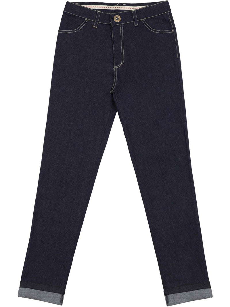 Vaqueros Slim Stretch Denim Azul Oscuro para Niña | MORGAN Azul oscuro - Kiabi