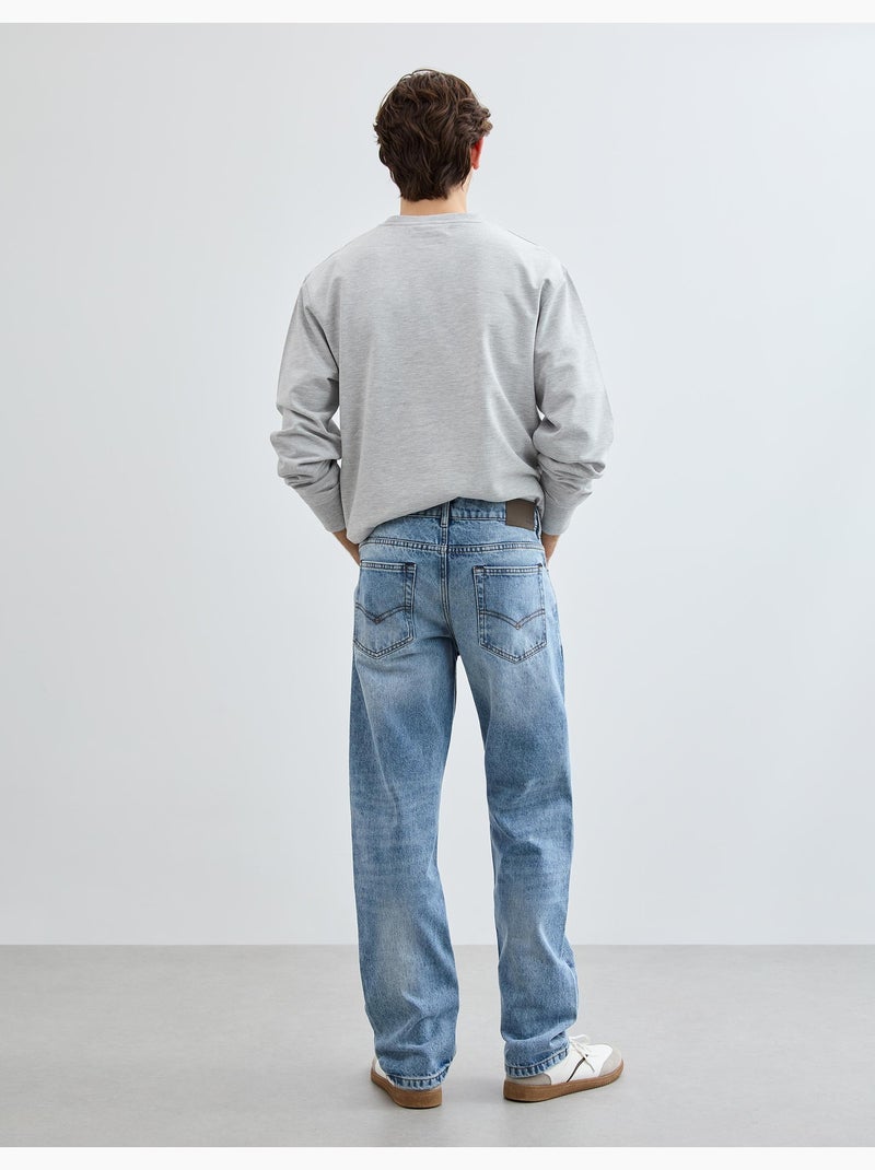 Vaqueros 'Straight Fit', MO Fashion Azul - Kiabi