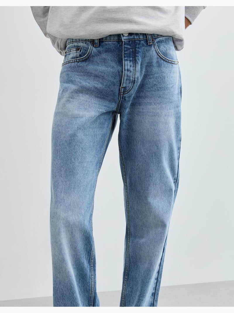 Vaqueros 'Straight Fit', MO Fashion Azul - Kiabi