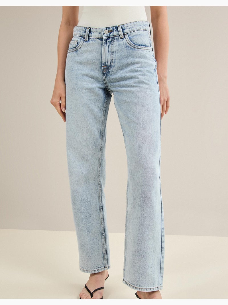 Vaqueros straight, MO Fashion Azul - Kiabi