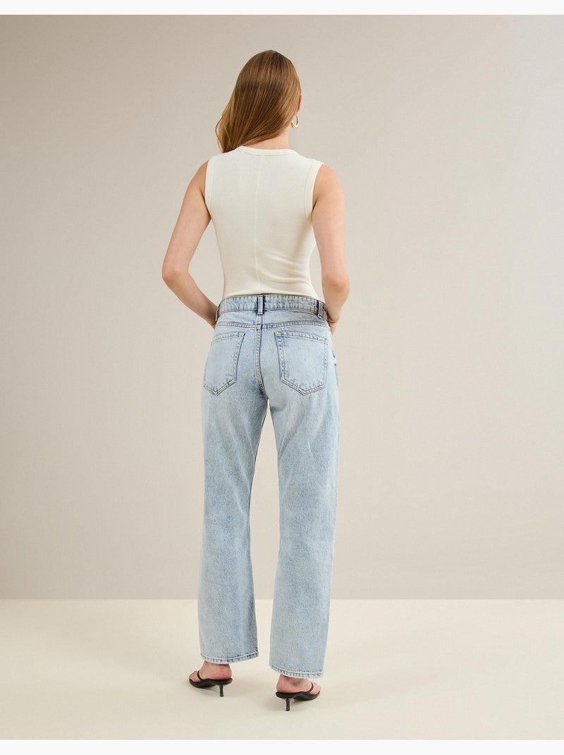 Vaqueros straight, MO Fashion Azul - Kiabi