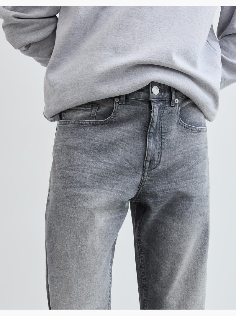Vaqueros 'Tapered Fit', MO Fashion Gris - Kiabi