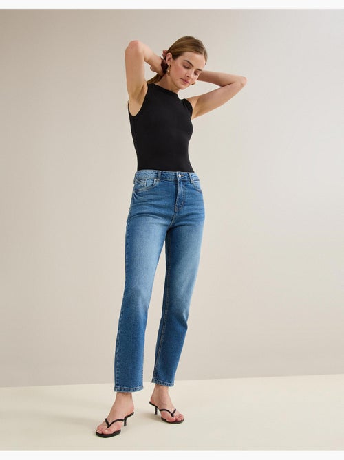 Vaqueros tapered mom fit, MO Fashion - Kiabi Vaqueros tapered mom fit, MO Fashion - Kiabi