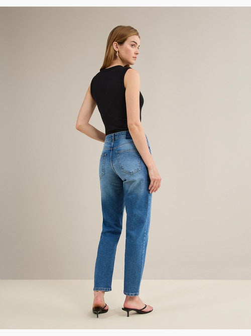 Vaqueros tapered mom fit, MO Fashion - Kiabi Vaqueros tapered mom fit, MO Fashion - Kiabi
