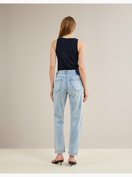 Vaqueros tapered mom fit, MO Fashion - Kiabi Vaqueros tapered mom fit, MO Fashion - Kiabi