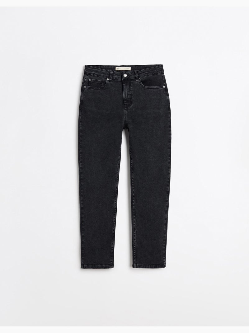 Vaqueros 'Tapered Mom Fit', MO Fashion Negro - Kiabi