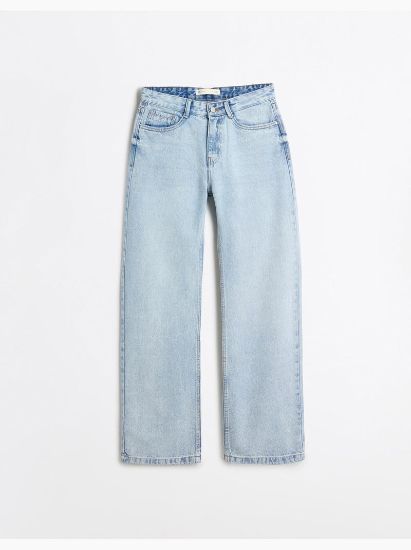 Vaqueros wide leg, MO Fashion Azul - Kiabi
