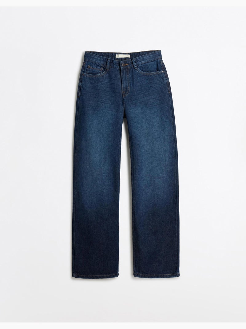 Vaqueros wide leg, MO Fashion Azul - Kiabi
