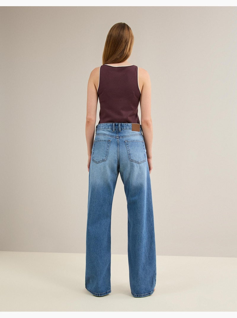 Vaqueros wide leg, MO Fashion Azul - Kiabi