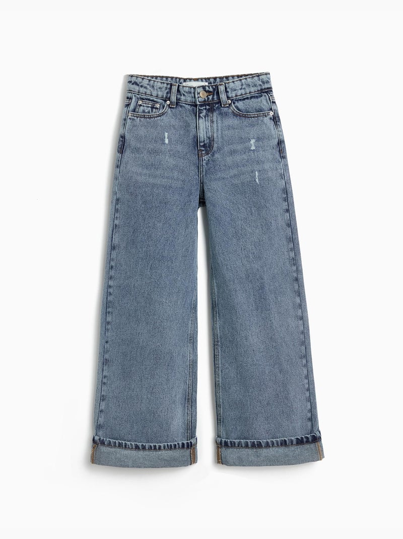 Vaqueros 'Wide Leg', MO Fashion Azul - Kiabi