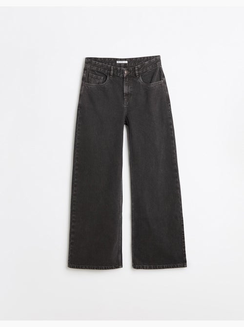 Vaqueros 'wide leg', mo fashion - Kiabi Vaqueros 'wide leg', mo fashion - Kiabi