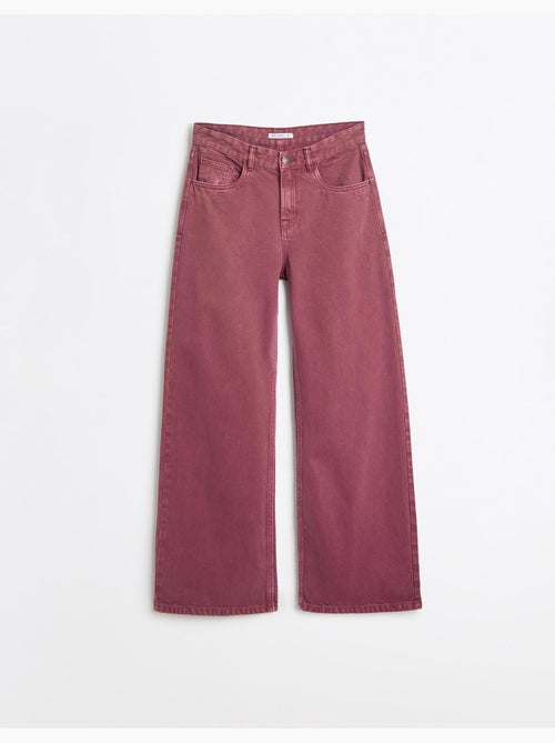 Vaqueros 'wide leg', mo fashion - Kiabi Vaqueros 'wide leg', mo fashion - Kiabi