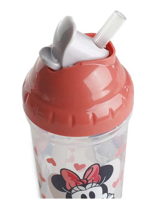 Vaso con pajita anti-fugas 295 ml Minnie Thermobaby sin BPA - Kiabi